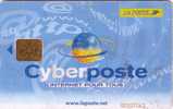 CARTE A PUCE CYBERPOSTE INTERNET LA POSTE PUCE SA1 - Beurskaarten