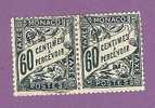 MONACO TIMBRE TAXE N° 21 OBLITERE PAIRE - Postage Due