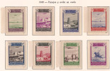 MA297-L3058TCOL. AEREO.Maroc .Marocco.MARRUECOS  ESPAÑOL.PAISAJES Y AVION.1949.(Ed  297/04**) Sin Charnela.LUJO - Spaans-Marokko