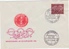 Germany (Bundesr.) - 1960 - FDC Special Cancell. - Olympic Year, Games In Rome - Bonn, 8-9-60 - Estate 1960: Roma