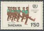 Tanzania 1986 Mi 288 YT 266 ** Young Pioneers / Jeunes Pionniers / Junge Pioniere  - International Youth Year 1985 - Nuovi