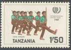 Tanzania 1986 Mi 288 YT 266 ** Young Pioneers / Jeunes Pionniers / Junge Pioniere  - International Youth Year 1985 - Nuevos