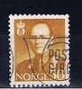 N+ Norwegen 1958 Mi 422 Königsporträt - Used Stamps