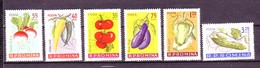 Romania 1963 MiNr. 2131 - 2136  Rumänien Plants Vegetables 6v MNH** 7,00 € - Legumbres