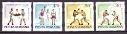 Romania 1969 MiNr. 2767 - 2770  Rumänien European Boxing Championships SPORTS  4v MNH** 2,50 € - Boxing