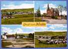 Halle,4-Bild-Karte,1960,Teilansicht,Kirche,Spielplatz, - Holzminden