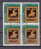 1981     BLOC DE 4     N° 190   OBLITERE    CATALOGUE  ZUMSTEIN - Used Stamps