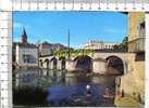 MANSLE -  Le Pont Sur La Charente - L'Eglise Et L' Hôtel  " Beau Rivage " - Mansle