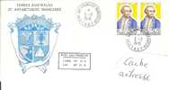 6209  N° 63 X 2 - JAMES COOK - KERGUELEN - 1978 - Cartas & Documentos