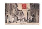 13 LAMBESC Grande Rue, Animée, Attelage, Ed LA, 1908 - Lambesc