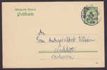 Bayern Postal Stationery Ganzsache Entier NEUSTADT 1909 To WIDDOE (Hessen) (2 Scans) - Interi Postali