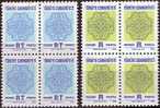 2000 TURKEY OFFICIAL STAMPS BLOCK OF 4 MNH ** - Timbres De Service