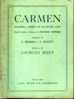 CARMEN - Libretto D´opera - Musique