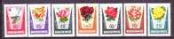 Hungray 1962 Roses 7v MNH** - Roses