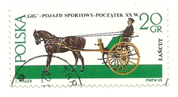 1965 - Polonia 1495 Veicoli A Cavallo C456    ------ - Postkoetsen