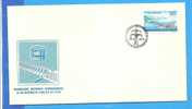 Electricity, Dam, Power. Romania FDC 1X First Day Cover - Electricity