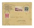 MONACO  -  KRAG 5LO  4.X.43/137 + 249 + 251 - Postmarks