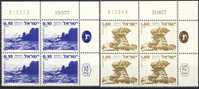 #Israel 1976. Landscapes. Michel 719-20. MNH(**) - Ongebruikt (met Tabs)