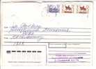 GOOD RUSSIA Postal Cover To ESTONIA 1994 - Good Stamped - Lettres & Documents