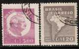 BRAZIL   Scott #  C 62-3  VF USED - Posta Aerea