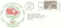 FDC 1° JOUR CANADA CONFEDERATION CONFERENCE DE CHARLOTTETOWN (RECTO SEUL) - 1961-1970