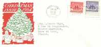 FDC 1° JOUR CANADA CHRISTMAS STAMP TIMBRE NOEL 1964 - 1961-1970
