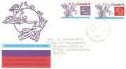 FDC 1° JOUR CANADA UNION POSTALE UNIVERSELLE UNIVERSAL POSTAL 1874 1974 - 1971-1980