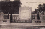 Somme, Ham 1925, Monuments Aux Morts, Circule Non - Ham
