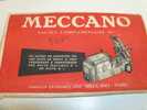 MECCANO. Sachet Complémentaire 0 A Avec Diverses Pièces + Catal. Sert à Transformer Une Boîte MECCANO N° 0 En Boîte N°1 - Meccano