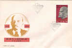 Lenin,Lenine 1970  Cover FDC Premier Jour,Romania. - Lénine