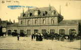 DOUAI FRANCE LA GARE 1917 ANIMATA CARROZZE - Nord-Pas-de-Calais