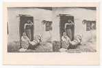 ALBANIA - Albanien Mother, Stereoscopic Postcard, Montenegro Čierna Hora - Albanien