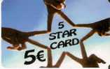 TARJETA DE ESPAÑA DE PREPAGO DE 5 STAR CARD - Andere & Zonder Classificatie