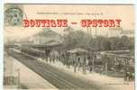 93 - ROSNY Sous BOIS Et NEUILLY PLAISANCE - La Gare - Départ Pour Paris Train De 6h49 - Dos Scané - Rosny Sous Bois