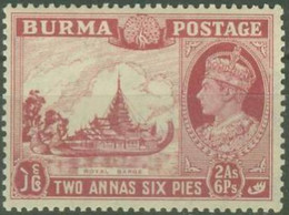 BURMA..1938..Michel # 26...MLH. - Birma (...-1947)