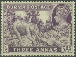 BURMA..1938..Michel # 27...MLH. - Burma (...-1947)