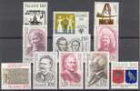 ICELAND - Full Year 1979 (Michel # 539-49) - Perfect MNH Quality - Full Years