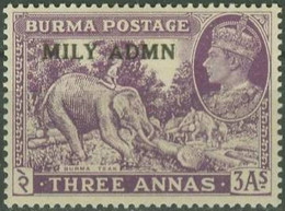 BURMA..1945..Michel # 44...MLH. - Birma (...-1947)