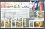 ICELAND - Full Year 1986 (Michel # 644-62) - Perfect MNH Quality - Full Years