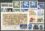 ICELAND - Full Year 1990 (Michel # 714-37) - Perfect MNH Quality - Full Years