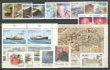 ICELAND - Full Year 1991 (Michel # 738-59) - Perfect MNH Quality - Années Complètes