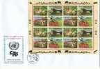 United Nations Switzerland 2002 FDC CITES Endangered Species   Mini Sheet - FDC