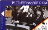 ALLEMAGNE PRIVEE  ADENAUER J.F. KENNEDY VERSO CHAR TANK BLINDE  UT RARE - O-Series : Séries Client