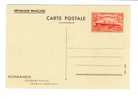 Entier Postal Neuf (Normandie, Courrier Postal France-Amérique) - Standard- Und TSC-AK (vor 1995)