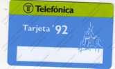 TARGETAS  TELEFONICA N BMP 2 - Tests & Servicios