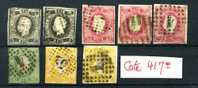8 Timbres Classiques De Premier Choix  Cote 417-E - Used Stamps