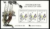 1997 South Korea Stamps S/s 2002 World Cup (B) Football Soccer Sport - Ungebraucht