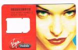 STATI UNITI (USA) - VIRGIN MOBILE (SIM GSM) - GIRL - USED WITHOUT CHIP  -  RIF. 1224 - Sonstige & Ohne Zuordnung