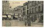 CHERBOURG   - Place De La Fontaine.  Très Belle Carte Avec Commerces Et Animation. - Cherbourg