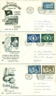 United Nations New York  1952 - 1959 22 FDC - FDC